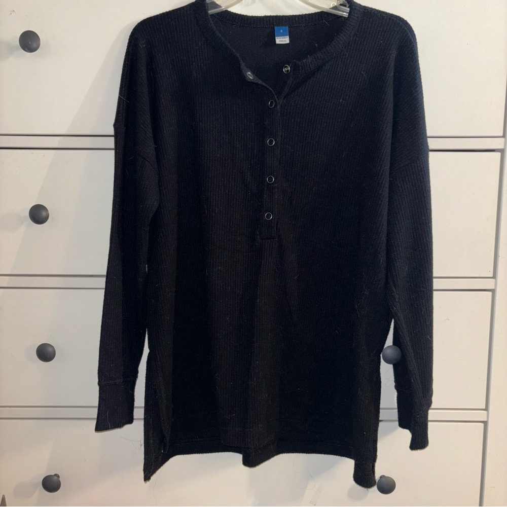Old Navy oversize long John sweater